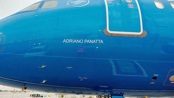 Dedicati a Panatta e Paolo Maldini un A319 e un A330 de Ita