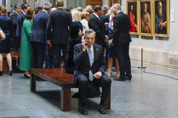 Draghi, foto al Prado? Ero un po