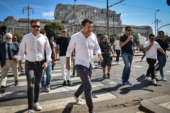 Elezioni: Salvini, Pd-M5S sono nel panico. Caduta Draghi? Dietro c