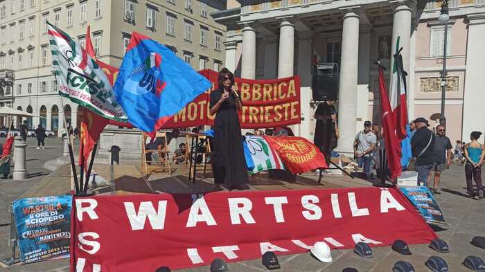 Wartsila: Cgil, attesa per conferma attracco nave domani